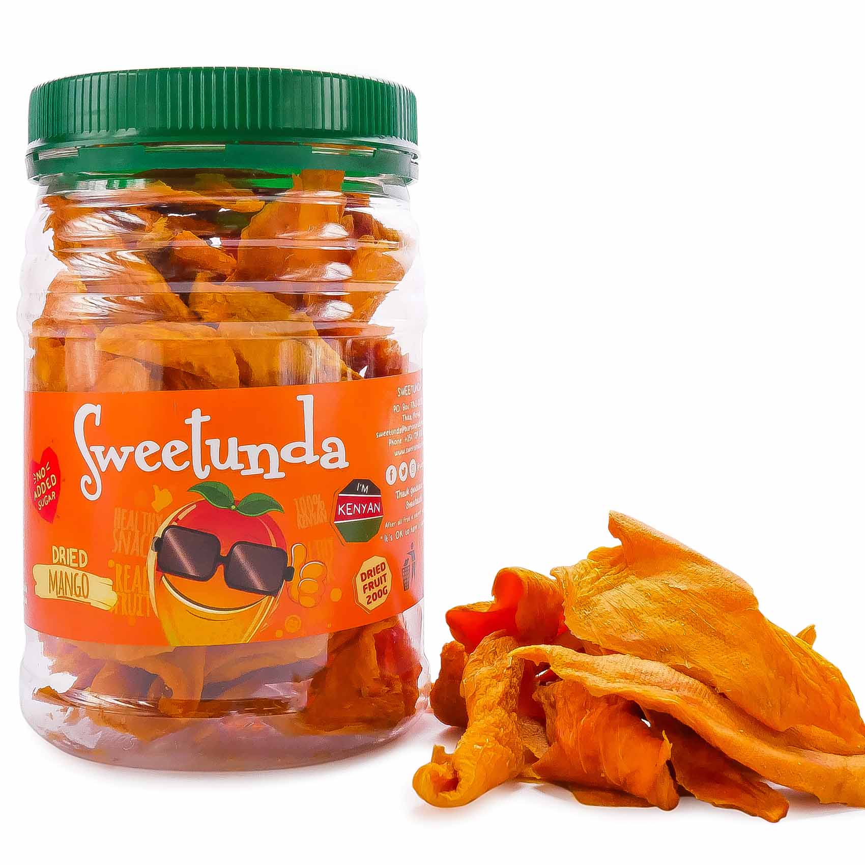 Sweetunda Dried Mango Tub 200G