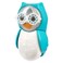 Flipper Owl Smarty Toothbrush Holder With One Minute Timer Blue