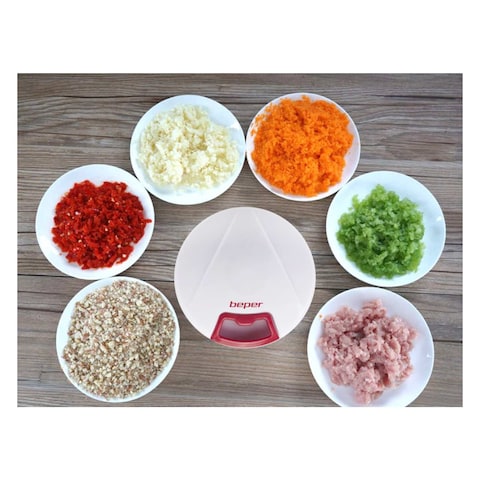 Beper Manual Cord Chopper C107UTT0 5 Blades 1000ML