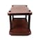 Esqube Coffee Table Center/Teapoy Plastic Table (Brown)