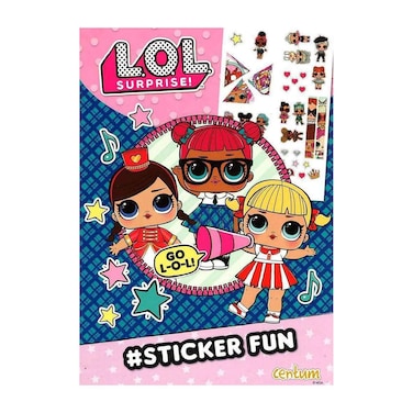 لول سربرايز كتاب ملصقات مرحة