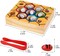 Wooden children&#39;s puzzle toy 3D puzzle bee nest box,Infant Early Childhood Teaching Beehive Game Children&#39;s Toys