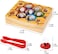 Wooden children's puzzle toy 3D puzzle bee nest box,Infant Early Childhood Teaching Beehive Game Children's Toys
