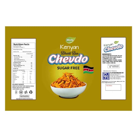 Cr Sugar Free Chevdo 250G