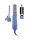 Geepas 8-In-1 Hair Styler Set Blue/White/Black
