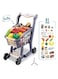 Generic 41 Pcs Mini Shopping Cart Toy Trolley With Vegetable Fruit Pretend Play Kids Supermarket