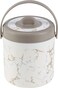 Royalford 1.5 L Insulated Ice Pail With Tong- Rf11347 Keeps Cold For Long Hours Compact And Portable Design Handle 100% Food-Grade Pp Pu Material Grey