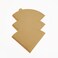 Sue&rsquo;s choice Cone Coffee Filters ,40 Count 2-4 Cups Unbleached Natural Brown V02 Disposable Coffee Filter Paper, Compatible with V60 and Conical Shaped Pour Over Coffee Dripper and Drip Coffee Make