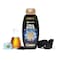 Garnier Ultra Doux Charcoal And Nigella Seed Oil Purifying And Shine Shampoo Black 200ml