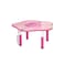 Plastic Classroom Kids Furniture Preschool Plum Blossom Table For Kindergarten