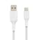 Boost Charge Braided USB-C To USB-A Cable, 2M, White