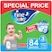 Fine Double Lock Baby Diapers Medium Size 3 4-9kg Mega Pack 84 Diapers