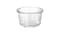 Food container, round/glass600 ml
