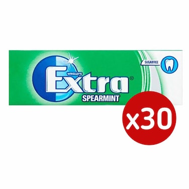 لبان إكسترا بالنعناع الأخضر - 14جم - عبوة من 30