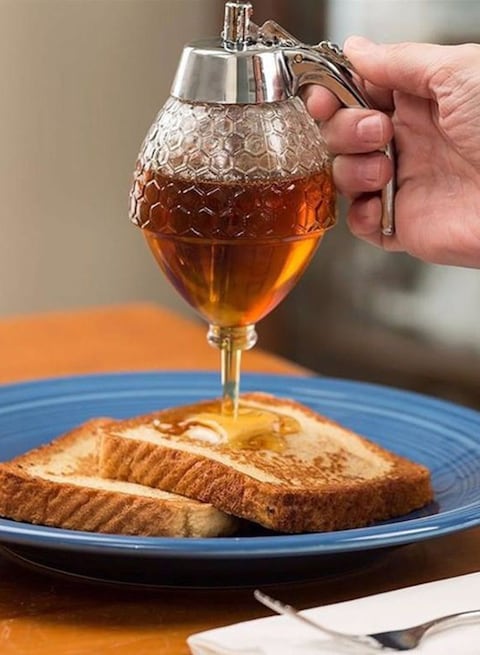 Generic Honey Dispenser Jar Clear