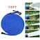 3 Times Expandable Flexible Garden Hose Leak-Proof High-Pressure Telescopic Hose No Kinks Flexible Hose with 7 Functional Spray Nozzles Used for Car Wash Watering (75FT / 22M)