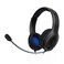 PDP Wired Stereo Gaming Over-Ear Headset LVL40 For PlayStation 4 Black