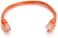 10-Pack Cat6 Ethernet Cable (Cat6 Cable, Cat 6 Cable) in Black 1 Foot 0.3M (ORANGE)