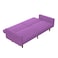 In House Shahrzad 2 In 1 Sofabed Velvet Upholstered - Light Purple