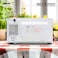 Geepas GMO1894 20L Microwave Oven   1200W Solo Microwave with 6 Power Levels and a Timer   Cooking Power Control with 2 Rotary Dials &amp; Defrost Settings   White