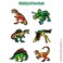 Little Story DIY Kids Art &amp; Craft 3D Painting Set - Dinosaur
