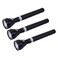 Geepas GFL51026 3 In 1 Rechargeable LED Torch 265mm 3 Pieces Black