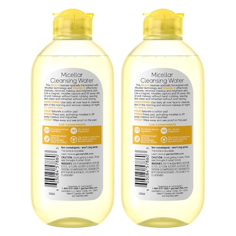 Garnier Micellar Cleansing Water With Vitamin C 400 Ml