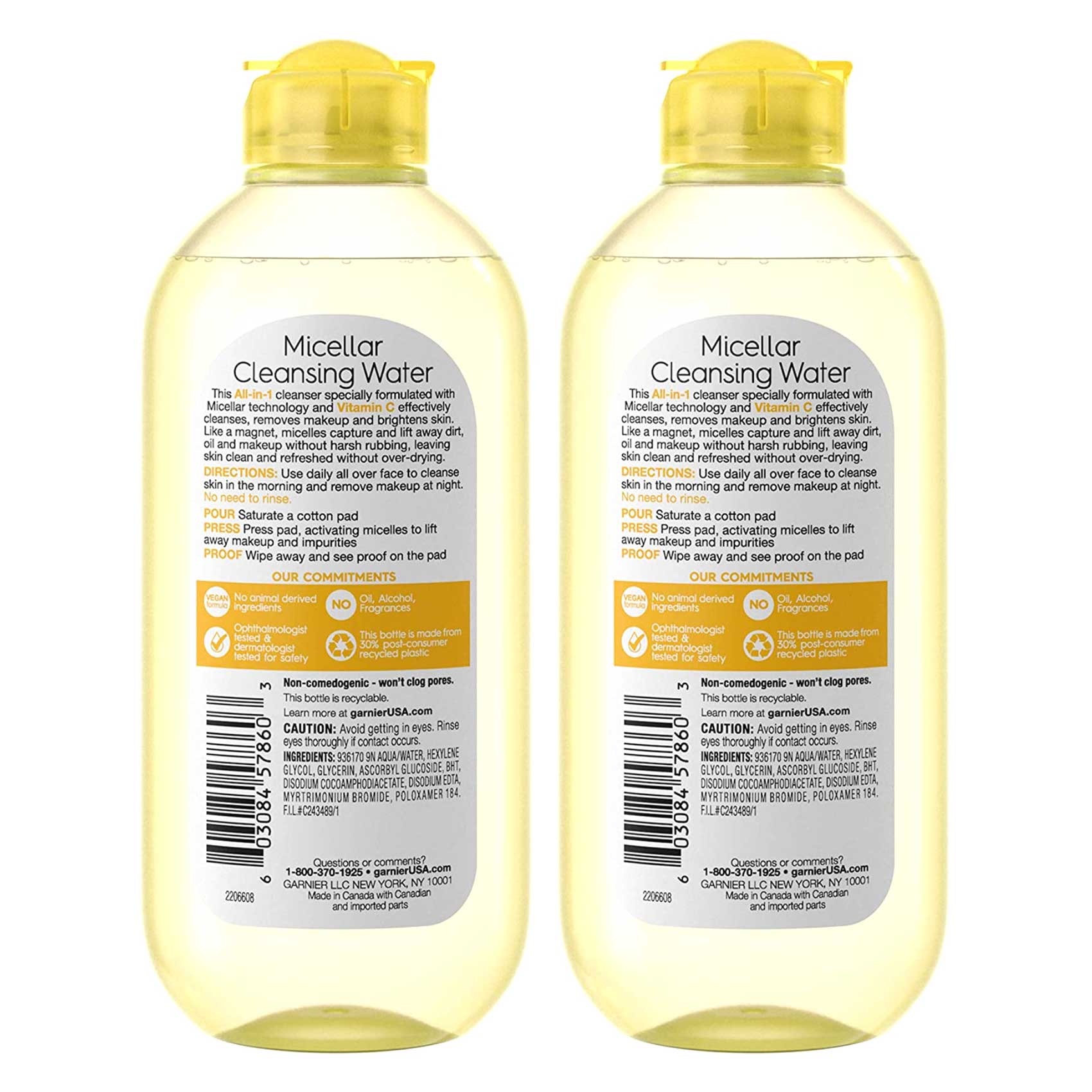 Garnier Micellar Cleansing Water With Vitamin C 400 Ml