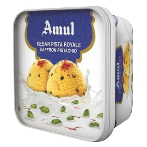 Amul Kesar Pista Royal Ice Cream 1L