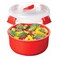 Sistema Round Microwave Food Container - 915ml - Red