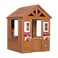 Backyard Discovery Timberlake All Cedar Wood Playhouse With Flowerpot Brown