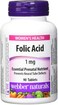 Folic Acid 1mg - 90 Tablets
