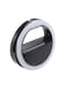 Generic - Portable Clip-On Mini LED Ring Black/White