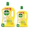 Dettol 3X Antibacterial Power Floor Cleaner Lemon 3L+1.8L