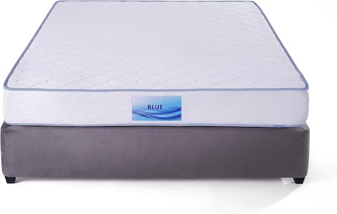 PAN Home Home Furnishings Bait Blue Turnable Bonnel Mattress 160x200 White