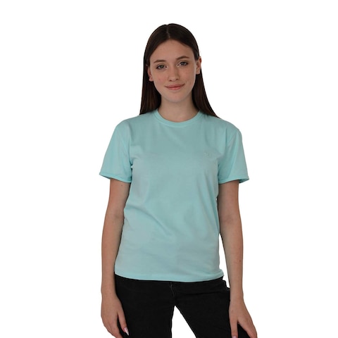 La Collection T-Shirt for Girls - Aqua - 6 Years