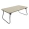 Carrefour Folding Laptop Table Beige 52.5x30x23cm