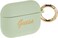 CG Mobile Guess Silicone Printed Script Case With Ring For Airpods 3 - Green