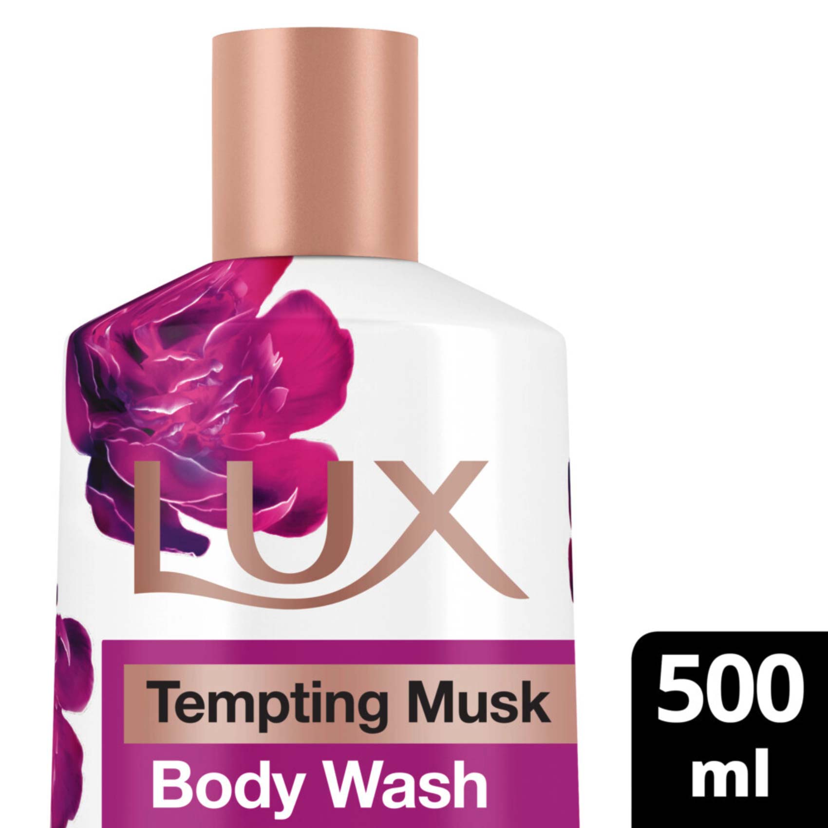 Lux Perfumed Body Wash Tempting Musk For 24 Hours Long Lasting Fragrance 500ml