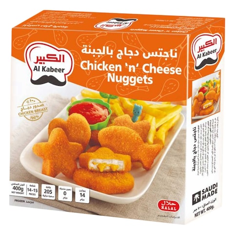 Buy Alkabeer Chicken Cheese Nuggets 400g in Saudi Arabia