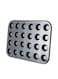 Generic 24 Grid Mini Cup Cake Mould Black 36X24cm