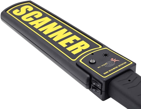 Handheld Metal Detector Black 0.352kg