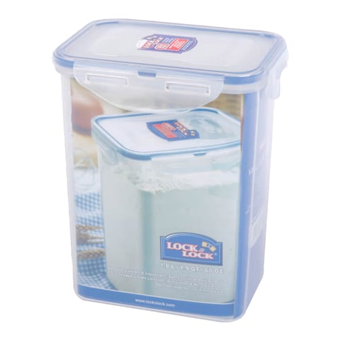 Lock and Lock Rectangle Container - 920ml - Clear