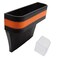 Generic Car Seat Storage Organizer PU Leather Seat Catch Storage Box Pocket Gap Filler Red, Blue, Beige, Brown, Black &amp; Orange (Optionable) 1 Pcs