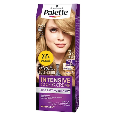 Schwarzkopf Palette Intensive Color Creme - 9-65 Goddess Gold Blonde