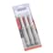 6 PC PARING KNIFE SET WHITE