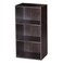 3-Tier Open Storage Shelf Brown 80x29x40cm