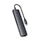 Satechi - Type-C Slim Multiport with Ethernet Adapter - Space Gray