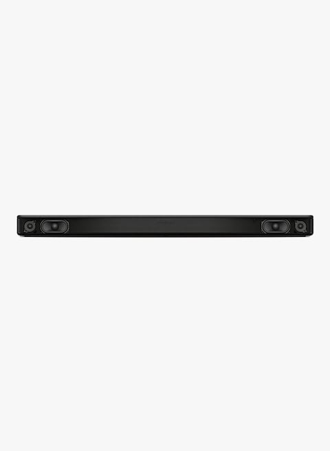 Sony 2 Channel Single Soundbar with Bluetooth technology HTS100, Black