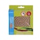 Waxworks Citronella And Sandalwood Mozzie Coil Brown 10 PCS